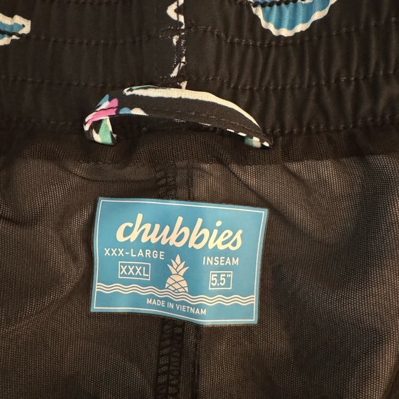 Men’s Chubbies The Havana Nights 5.5” Classic Swim Trunk Size 3XL - Picture 10 of 12